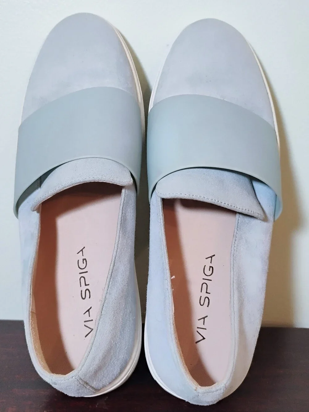 Via Spiga Suede Loafers - Size 6